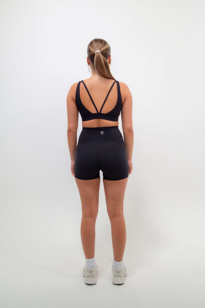 I Am Beautifully Radiant Quick-Dry Butter Black Short