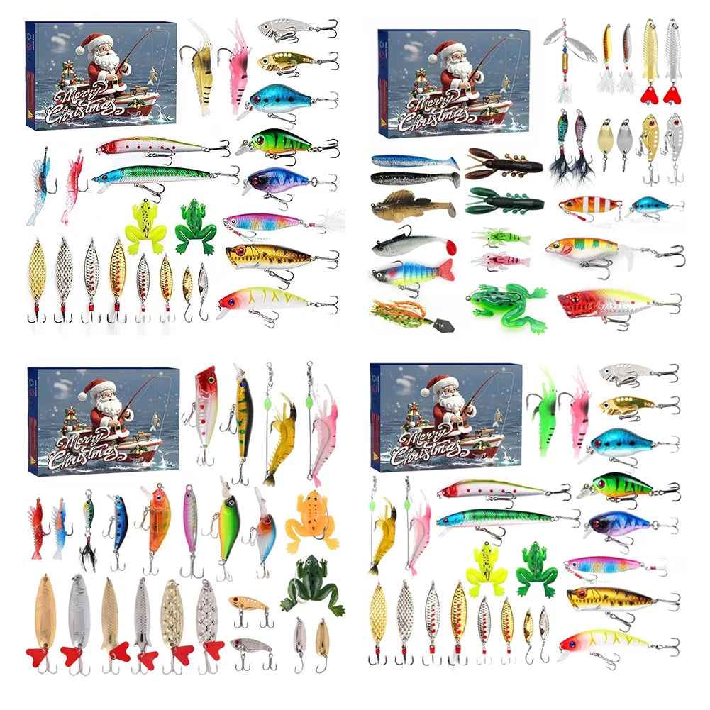 Fishing-Themed Advent Calendar | 24 Unique Lure Surprises for Anglers 2
