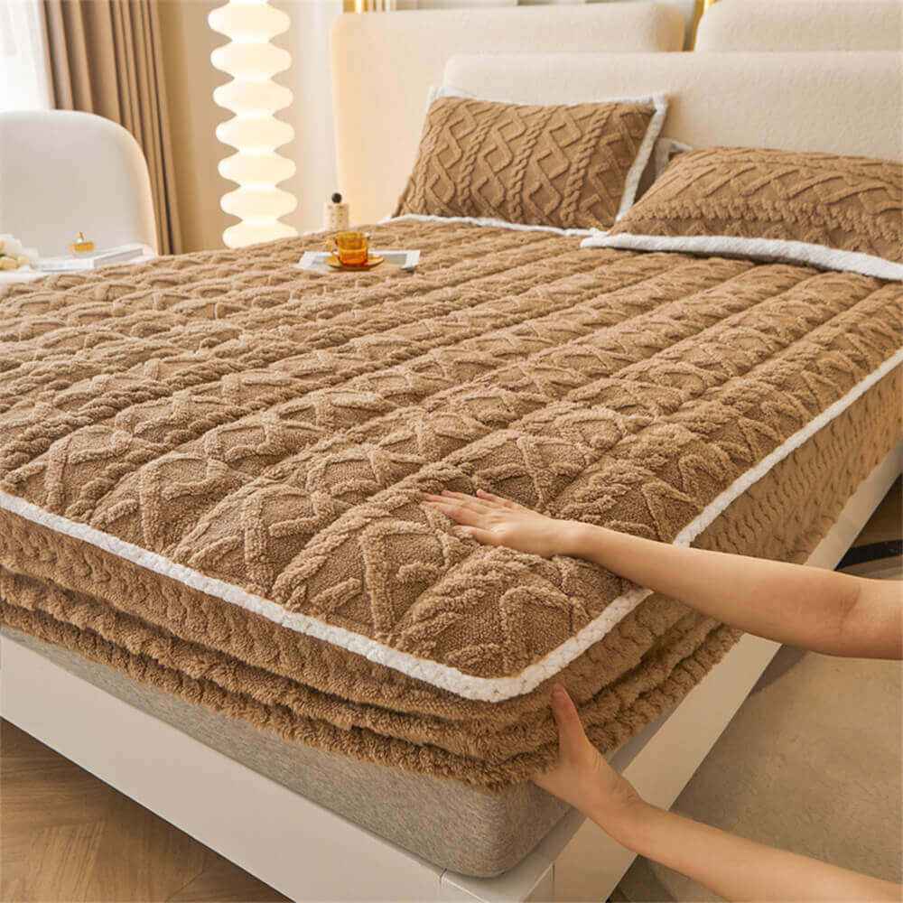 Fitted Mattress Cover | Cozy Polyester Mattress Protector for Ultimate Comfort 6