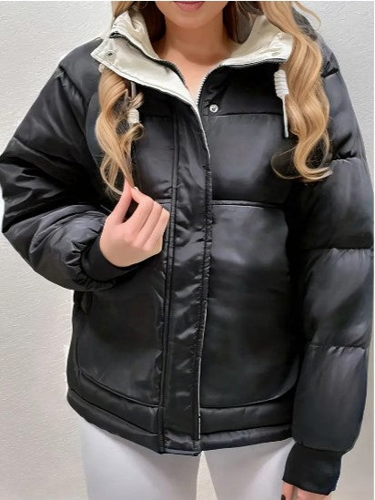 Fleece-Lined Hooded Jacket | Cozy and Stylish for Cool Weather 2