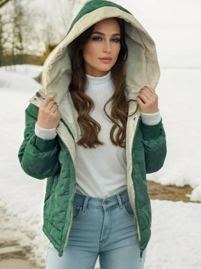 Fleece-Lined Hooded Jacket | Cozy and Stylish for Cool Weather 5
