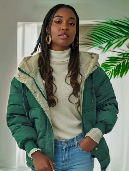 Fleece-Lined Hooded Jacket | Cozy and Stylish for Cool Weather 6