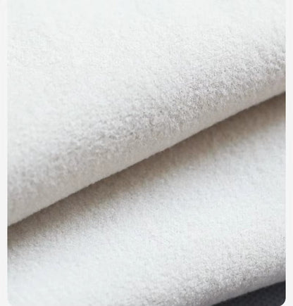 Fleece-Lined Maternity Pants | High-Waist Belly Support for Winter Comfort 1