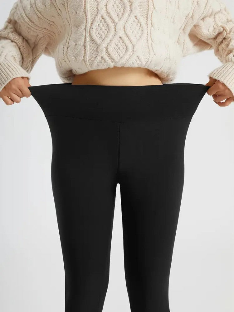 Fleece Lined Leggings for Women | Insulated Winter Comfort and Flexibility 4