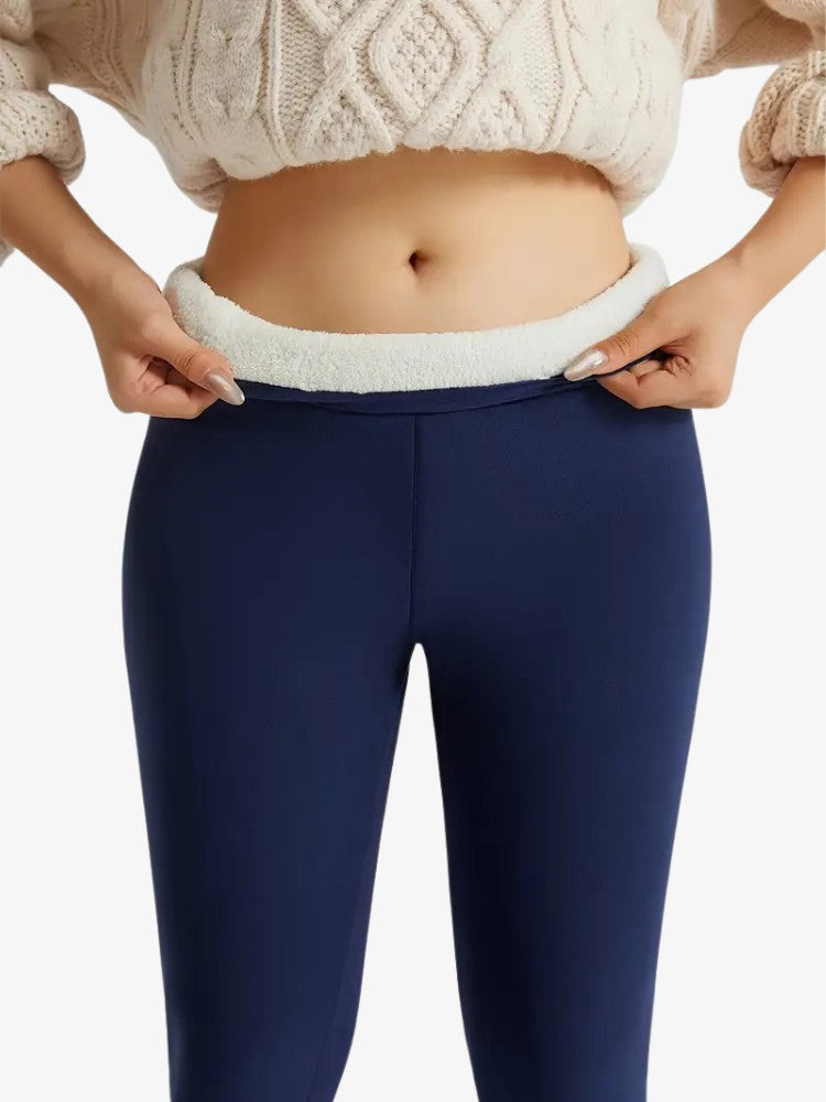 Fleece Lined Leggings for Women | Insulated Winter Comfort and Flexibility 6