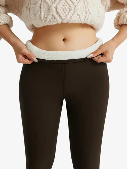 Fleece Lined Leggings for Women | Insulated Winter Comfort and Flexibility 7