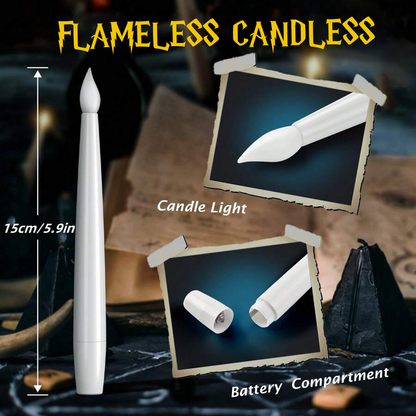 Floating Candles Set | Enchanting LED Centerpieces with Wand Remote 2