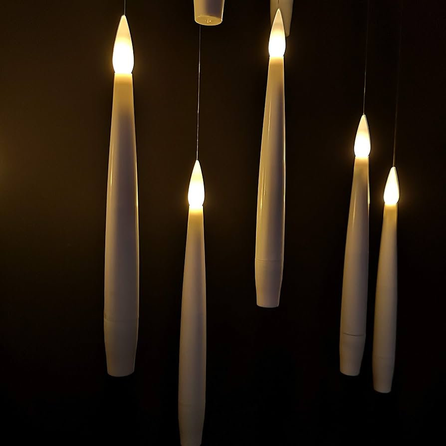 Floating Candles Set | Enchanting LED Centerpieces with Wand Remote 7