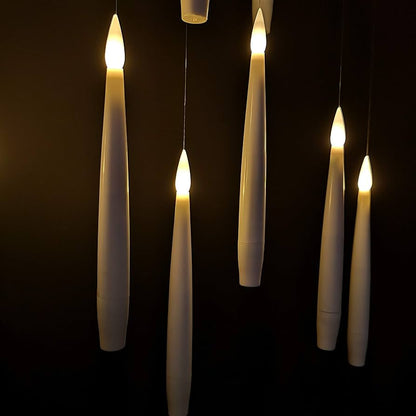 Floating Candles Set | Enchanting LED Centerpieces with Wand Remote 7