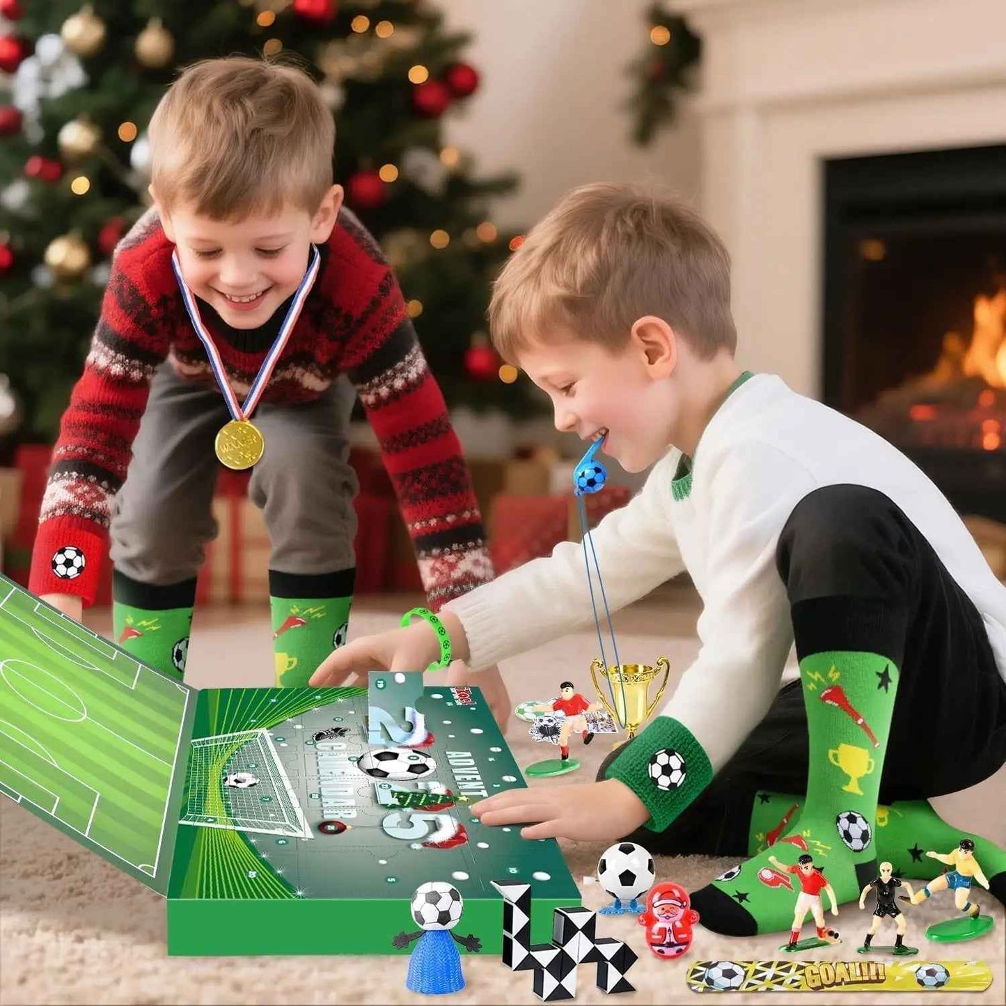 Football Advent Calendar | 2025 Edition with 24 Surprises for Kids 2
