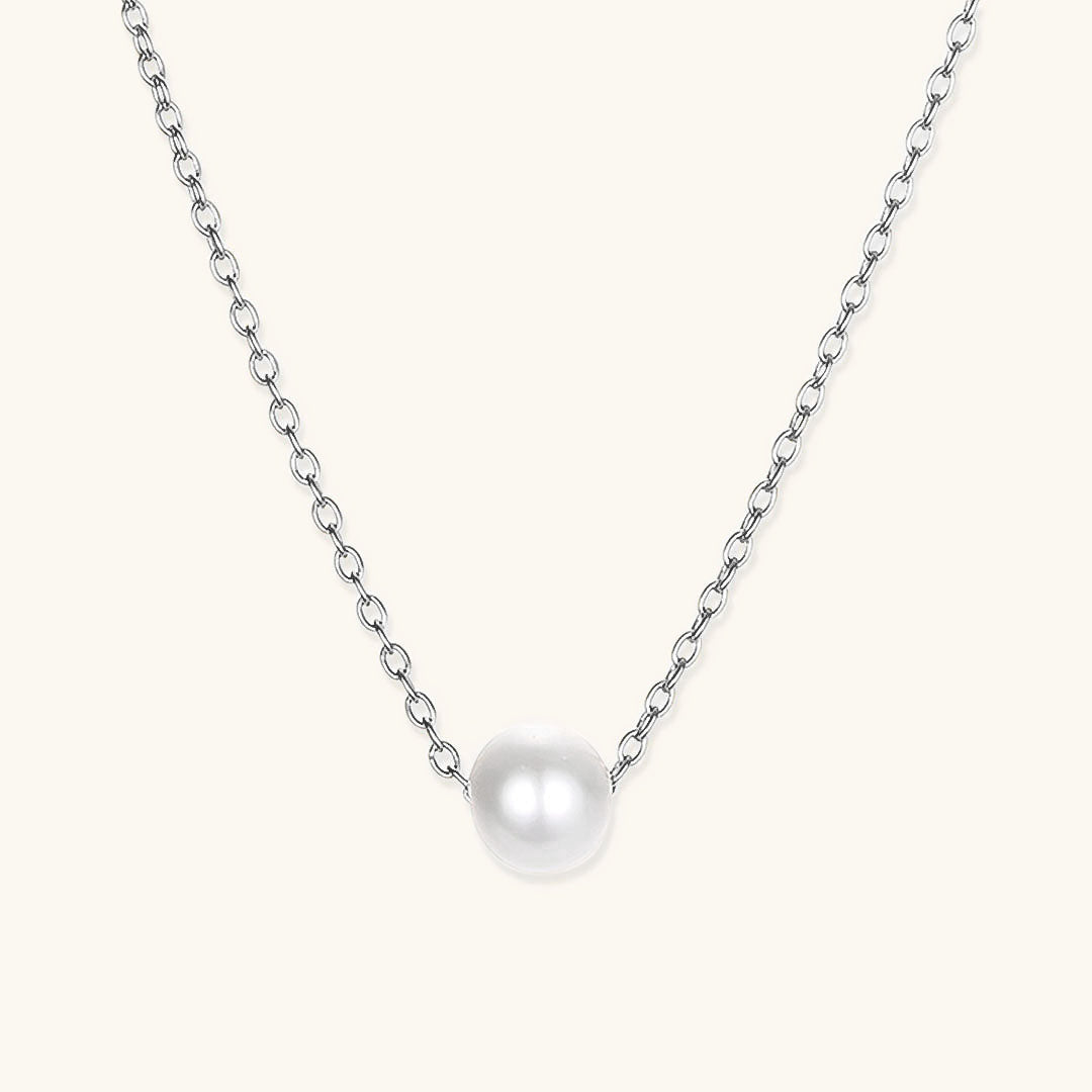 Freshwater Pearl Necklace | Waterproof Gold Chain with Luxurious Appeal 6