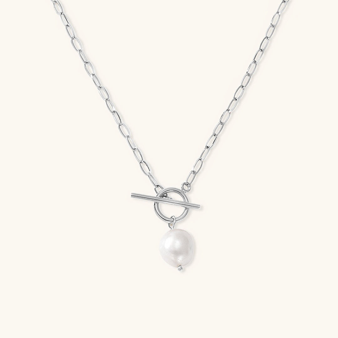 Freshwater Pearl Necklace | Waterproof Gold Chain with Luxurious Design 6