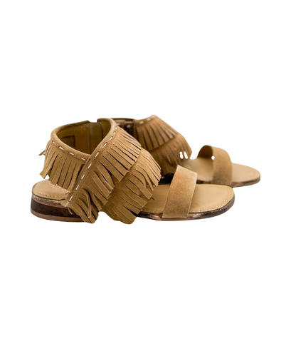 Sandał Fringe Star w kolorze Tan
