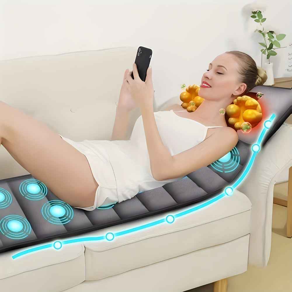 Full Body Massage Mat | Massaging Heating Pad with Vibration Therapy 1