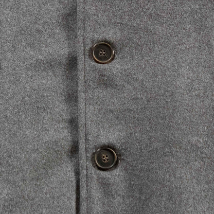 Metropolitan Dual-Layer Wool Car Coat - Grey