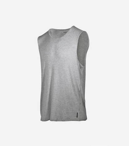 Bamboo Aerotech Tank - Heather Grijs