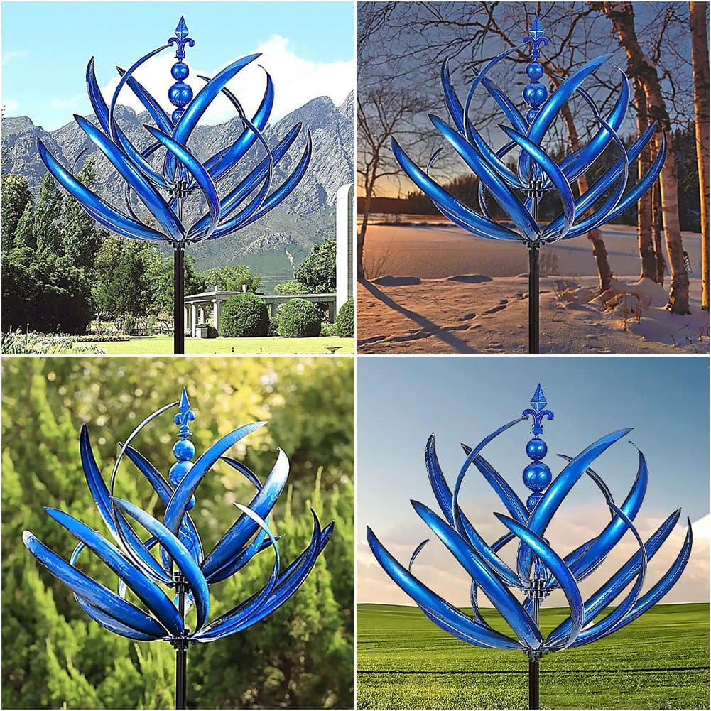 Garden Wind Spinner | Weather-Resistant Stainless Steel Decorative Accent 2