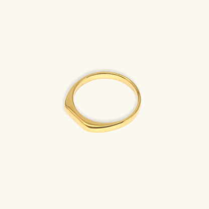Geometric Gold Ring | Ethically Sourced Stainless Steel with 18k Gold Plating 0