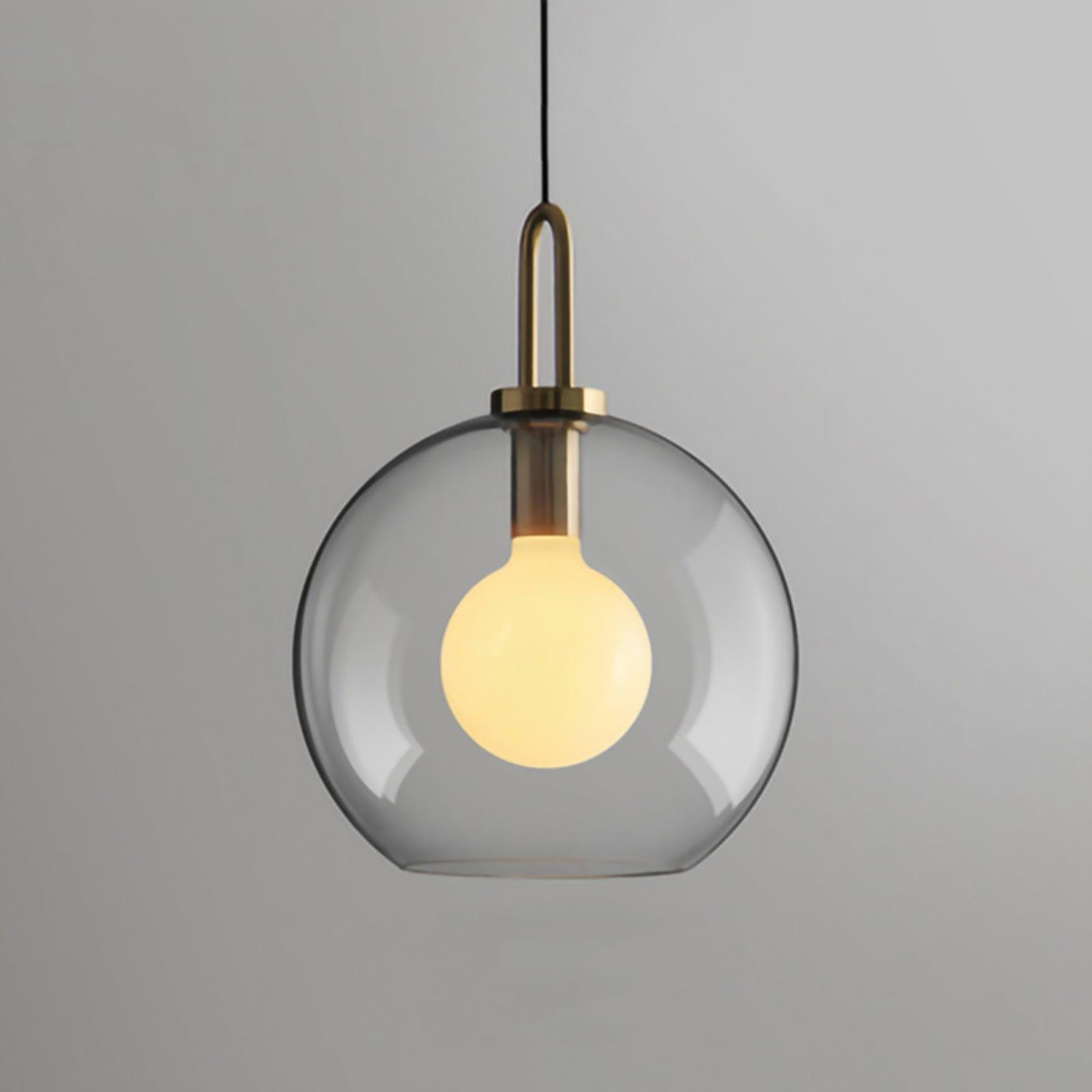 Glass Pendant Lamp | Elegant Design with Adjustable Height 10