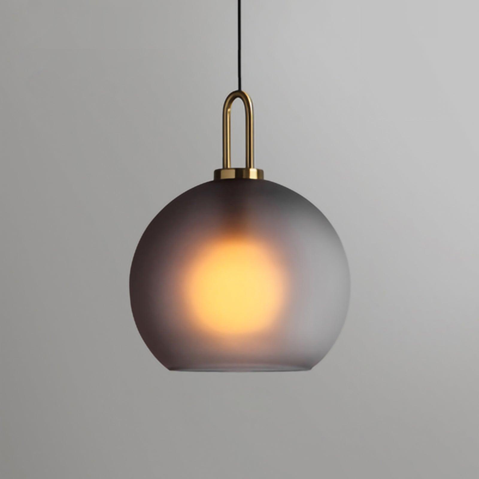 Glass Pendant Lamp | Elegant Design with Adjustable Height 12