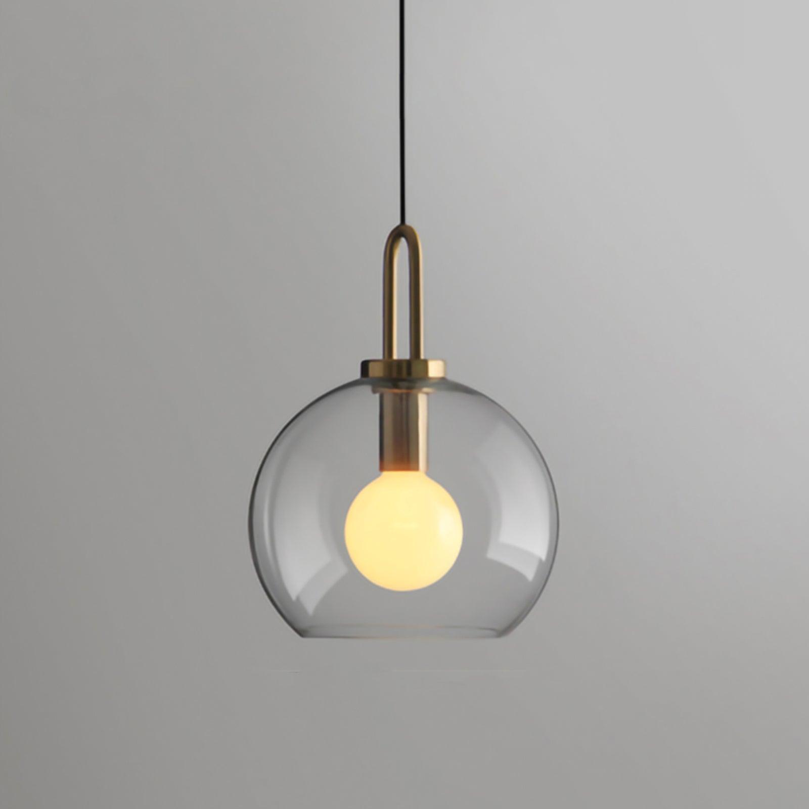Glass Pendant Lamp | Elegant Design with Adjustable Height 16