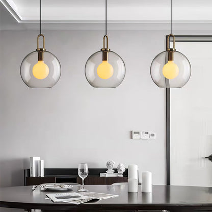 Glass Pendant Lamp | Elegant Design with Adjustable Height 4