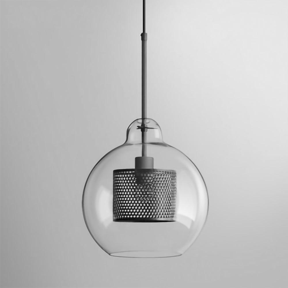 Glass Pendant Light | Adjustable Height Kitchen Hanging Light Fixture 13
