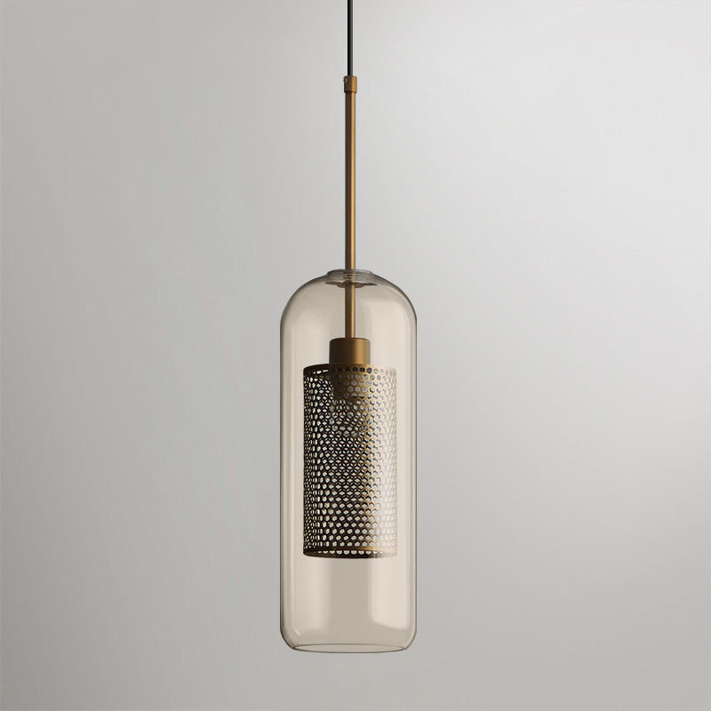 Glass Pendant Light | Adjustable Height Kitchen Hanging Light Fixture 16