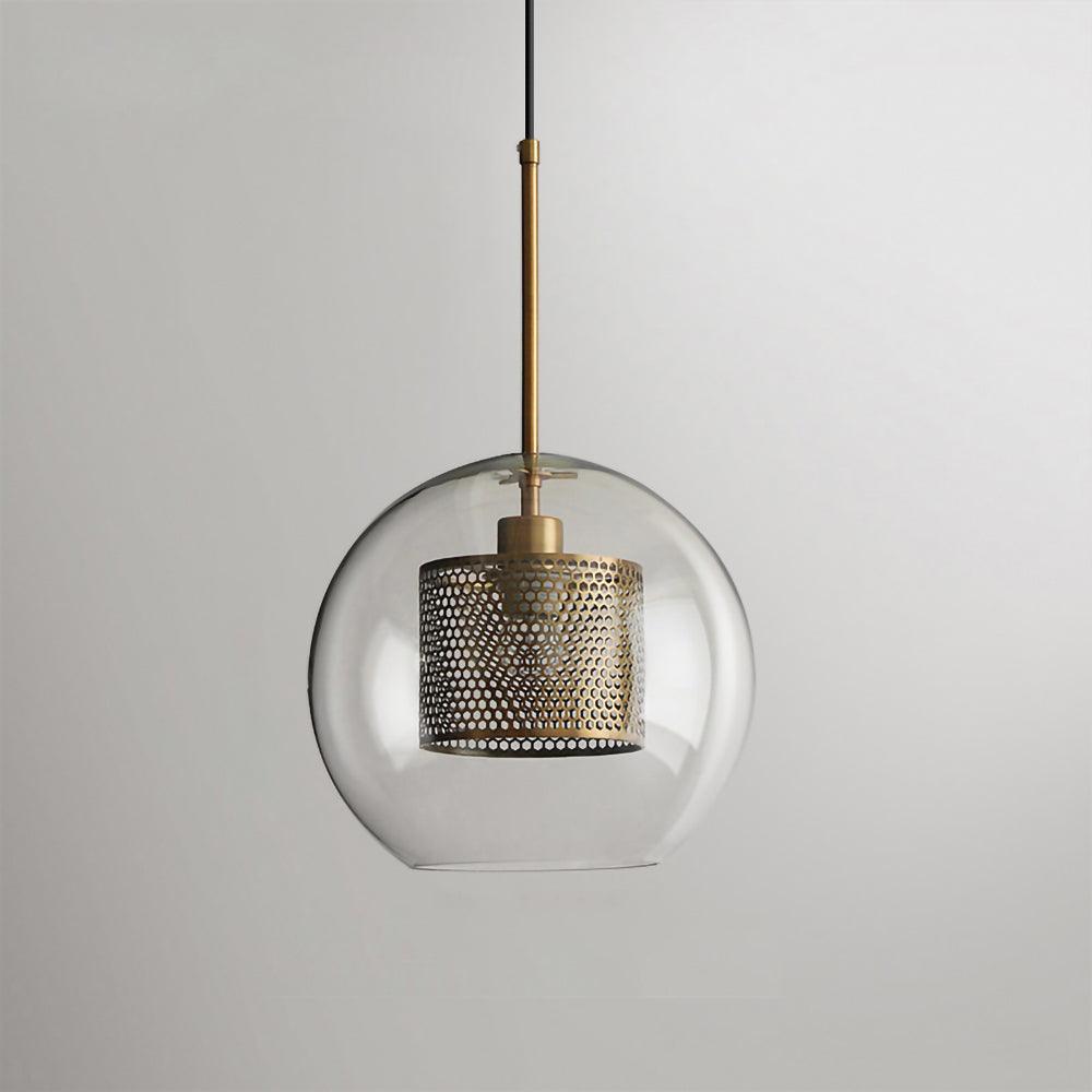 Glass Pendant Light | Adjustable Height Kitchen Hanging Light Fixture 22