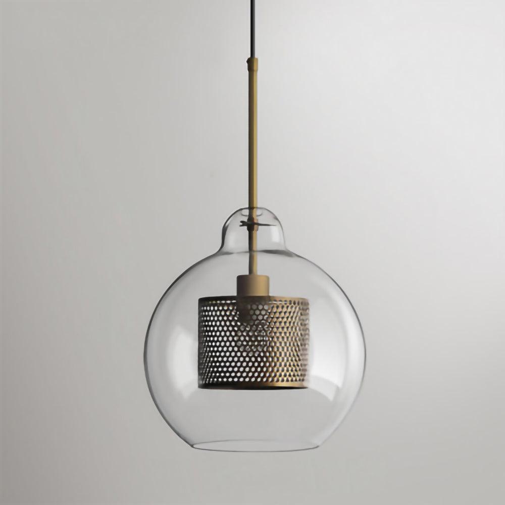 Glass Pendant Light | Adjustable Height Kitchen Hanging Light Fixture 23