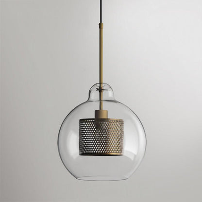 Glass Pendant Light | Adjustable Height Kitchen Hanging Light Fixture 23