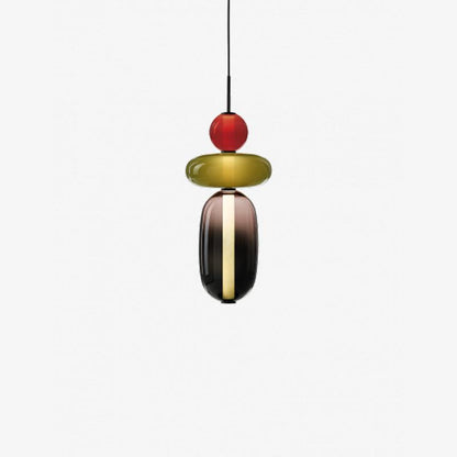 Glass Pendant Light | Dimmable Tinted Design for Kitchen and Home 18