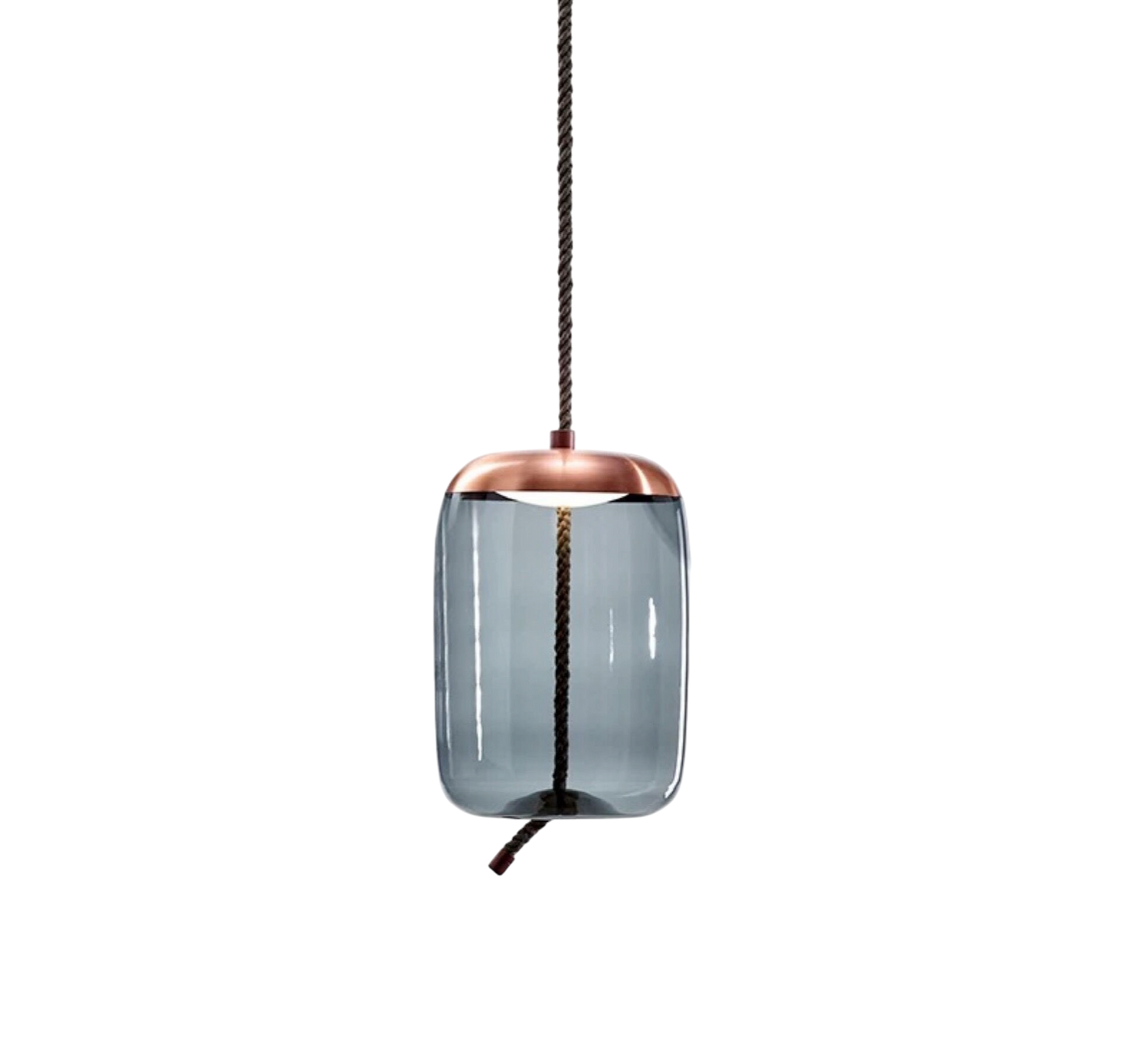 Glass Pendant Lighting | Elegant Rose Gold Design with Adjustable Height 5
