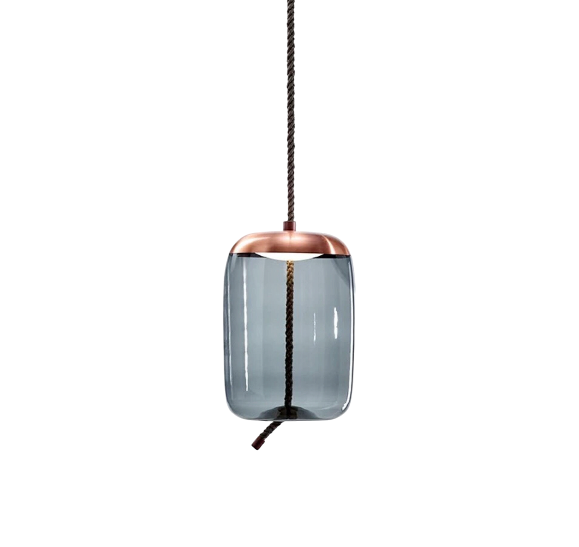 Glass Pendant Lighting | Elegant Rose Gold Design with Adjustable Height 5