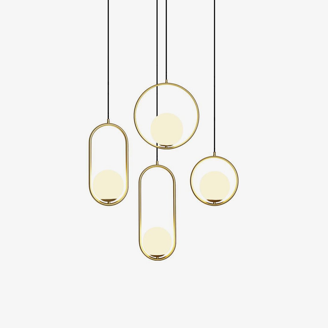 Glass Pendant Lighting | Modern Adjustable Design for Kitchen Island 1
