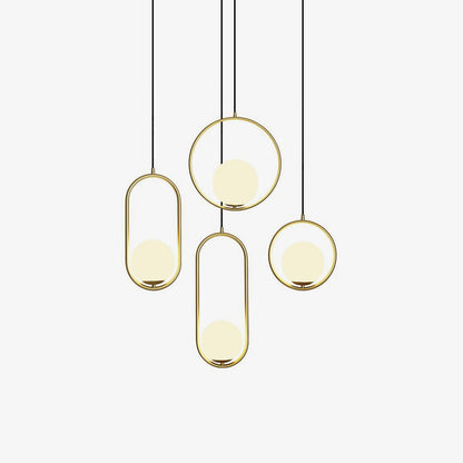 Glass Pendant Lighting | Modern Adjustable Design for Kitchen Island 1