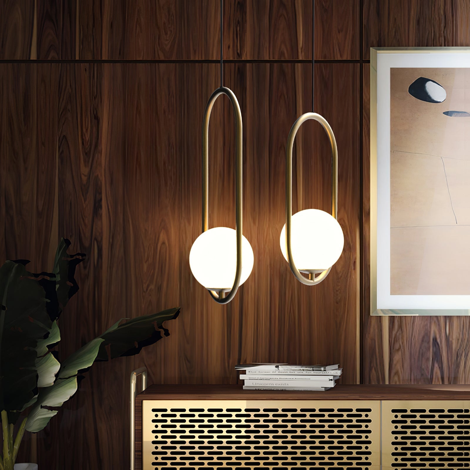 Glass Pendant Lighting | Modern Adjustable Design for Kitchen Island 5