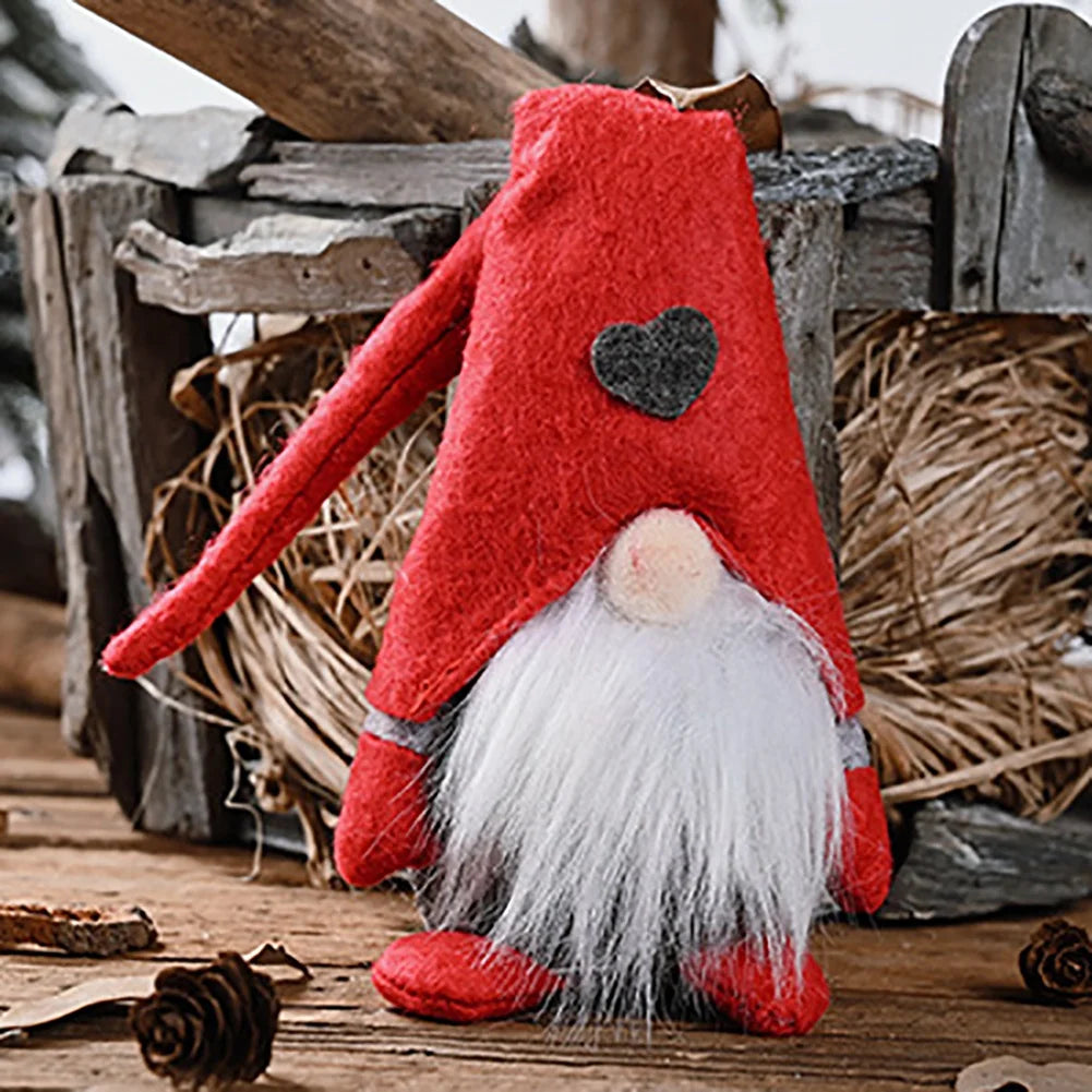 Gnome Charm | Cheerful Plush Holiday Decoration 2