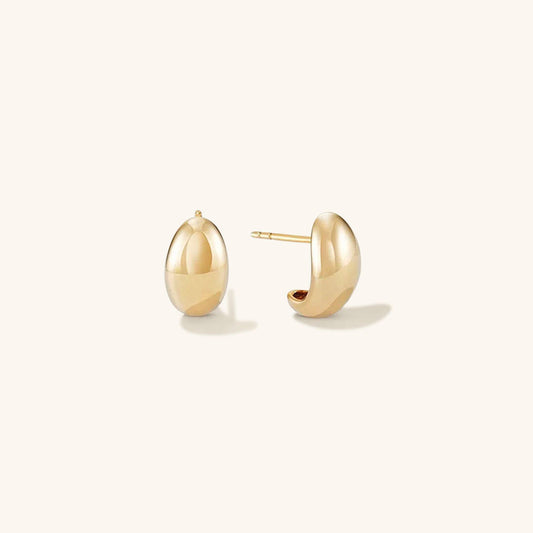 Gold-Plated Earrings | Hypoallergenic and Timeless Elegance 0