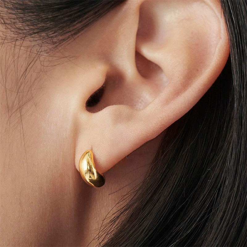 Gold-Plated Earrings | Hypoallergenic and Timeless Elegance 1