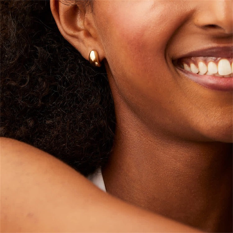 Gold-Plated Earrings | Hypoallergenic and Timeless Elegance 2