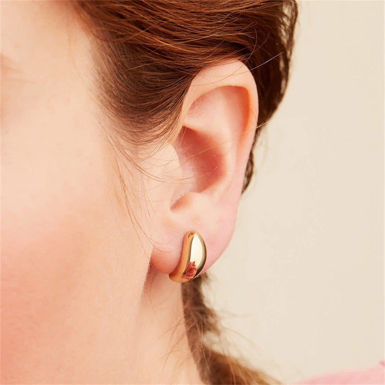Gold-Plated Earrings | Hypoallergenic and Timeless Elegance 3