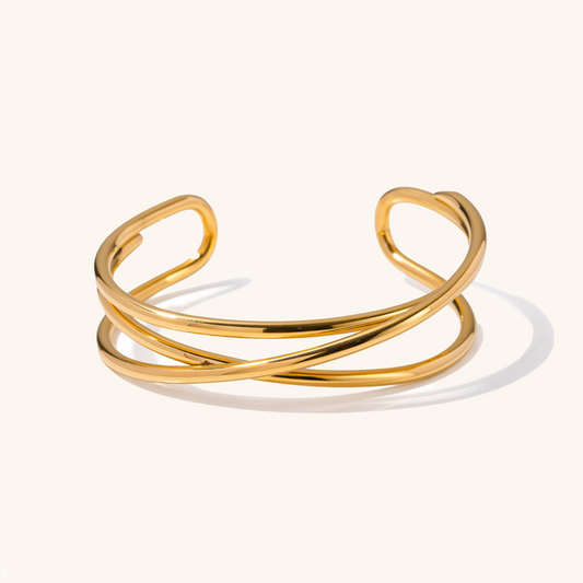 Gold Bracelet | Hypoallergenic Stainless Steel with Elegant Design 0