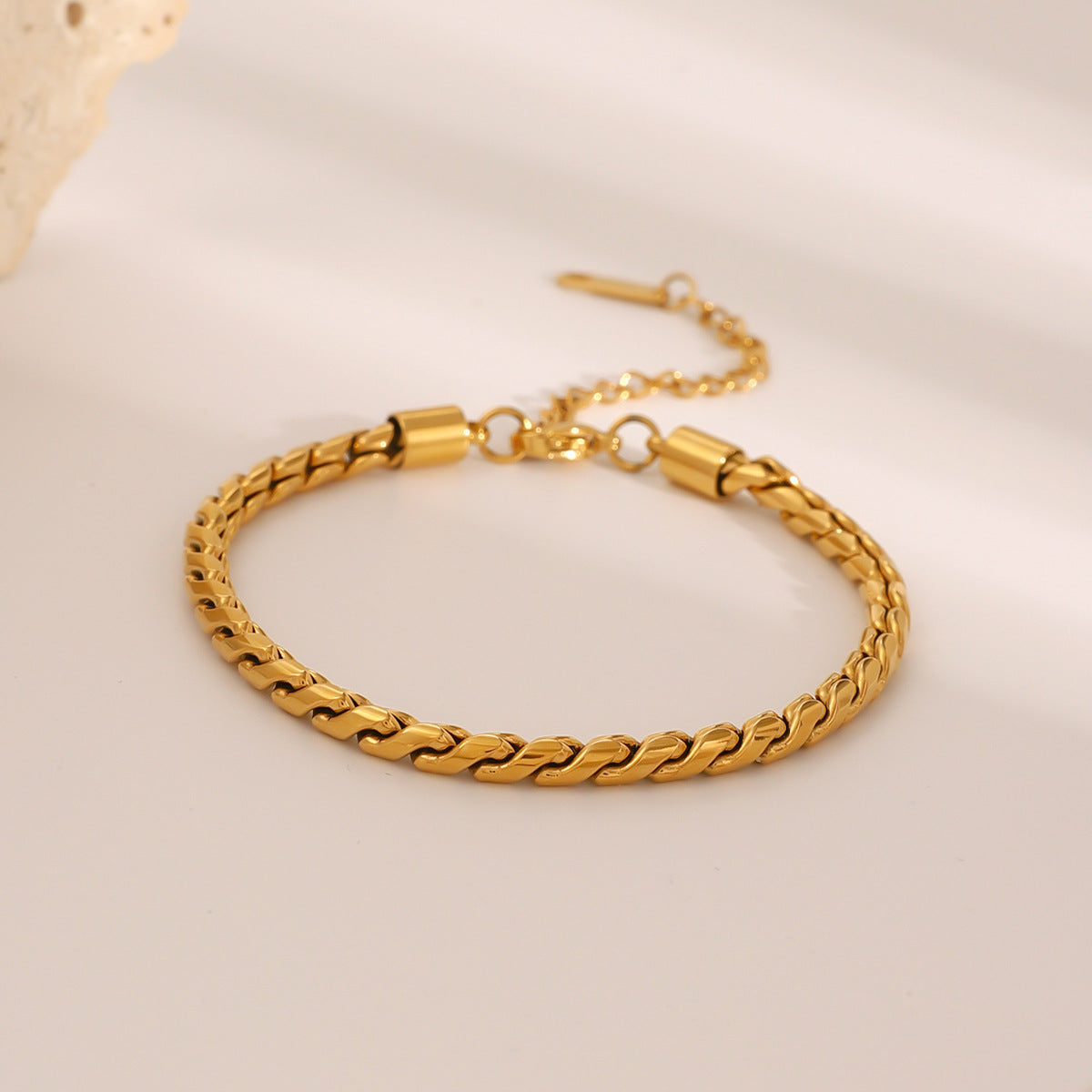 Gold Bracelet | Hypoallergenic Stainless Steel with Waterproof Design 4