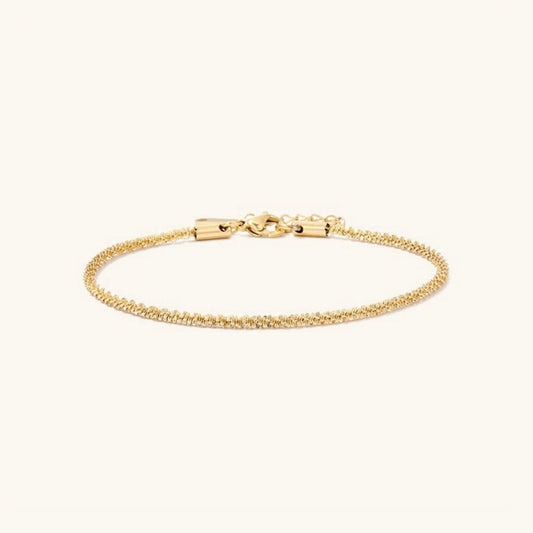 Gold Chain Anklet | Hypoallergenic Stainless Steel-Plated for Sensitive Skin 0