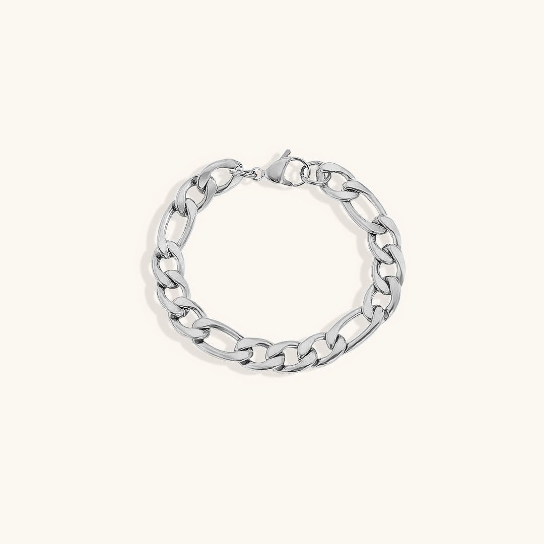 Gold Chain Bracelet | Durable Stainless Steel-Plated 14k Gold Design 12