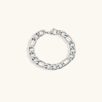 Gold Chain Bracelet | Durable Stainless Steel-Plated 14k Gold Design 12