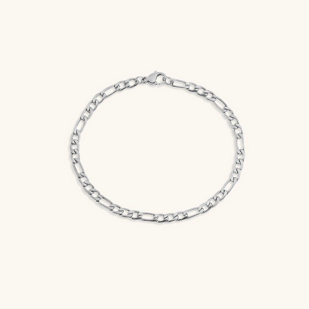 Gold Chain Bracelet | Durable Stainless Steel-Plated 14k Gold Design 16