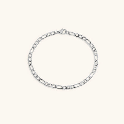 Gold Chain Bracelet | Durable Stainless Steel-Plated 14k Gold Design 16