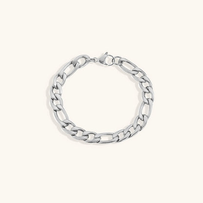Gold Chain Bracelet | Durable Stainless Steel-Plated 14k Gold Design 17